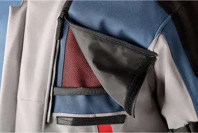 Produktbild von RST Pro Series Vulcan Motorrad Textil Jacke, silber/blau, M
