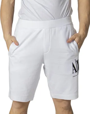 Immagine prodotto di ARMANI EXCHANGE Bermuda da uomo in cotone bianco GR64937 - Taglia: S