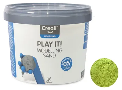Image de Creall Play It Speelzand Geel, 750gr.