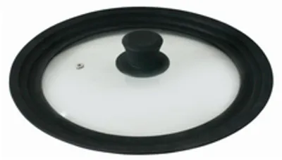 Zdjęcie produktu dla Pokrywa szklana silikonowa uniwersalna 20/22/24 cm