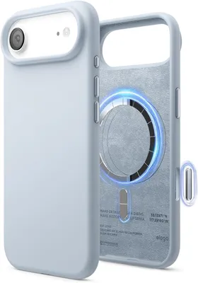 Immagine prodotto di Custodia in silicone Elago MagSafe per iPhone 17 Air azzurro
