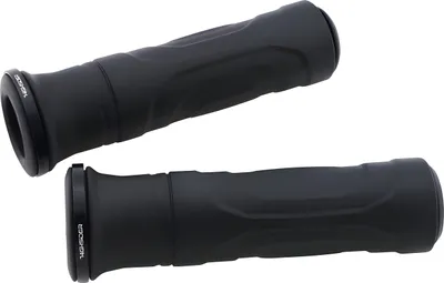Zdjęcie produktu dla HIGHSIDER pro Goma-RS uchwyt gumowy czarny 7/8 cala (22,2 mm), 125 mm (para)