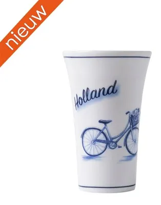Heinen Delfts Blauw – Schnapsglas Hollandse Fahrrad – Bild 1