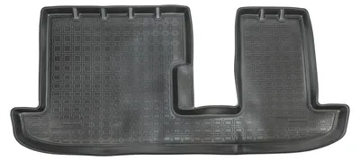 Produktbild von 3D Gummimatten Auto Matten Fussmatten Kompatibel mit Mazda CX-9 2 ab 2017 3. Reihe 1pc Individuelle Passform mit Hohem Rand cca 3-4cm, Allwetter
