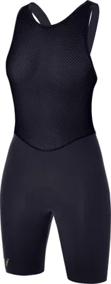 Zdjęcie produktu dla SANTINI Krótkie spodenki kolarskie z szelkami - UNICO LADY - Black L