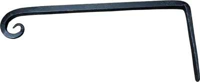 Immagine prodotto di Gancio per lampada a sospensione Gancio per lanterna L39 cm nero