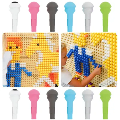 Produktbild von Masterkidz Brettklammern, 512 Stück, 6 Farben