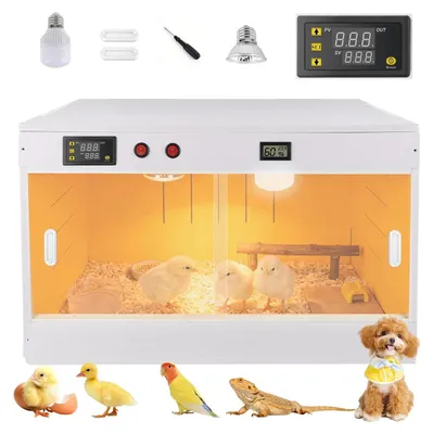 Produktbild von Brutkasten 96L - Brutmaschine für Küken - Heizkasten für Tiere