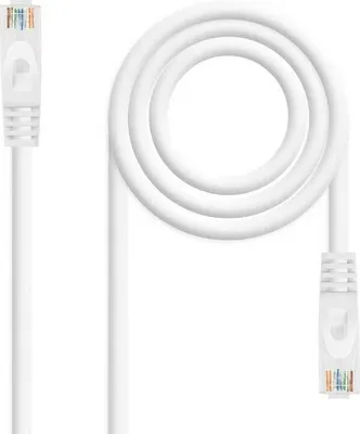 Obrázek produktu pro Nanocable 10.20.1800-W, 0,5 m, Cat6a, U/UTP (UTP), RJ-45, RJ-45, Bílá