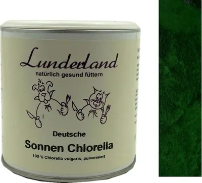 Produktbild von Lunderland Sonnen Chlorella 100g (gemahlen), ohne weitere Zusätze