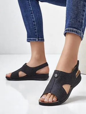 Produktbild von Royalfashion Damen-Sandalen mit Cut-Out Leminni, Größe 36