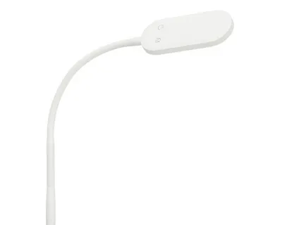 Immagine prodotto di BRILONER OFFICE STEP Lampada da terra a LED, funzione touch, controllo della temperatura del colore CCT, dimmerabile, orientabile, bianco, 21 x 21 x 128 cm