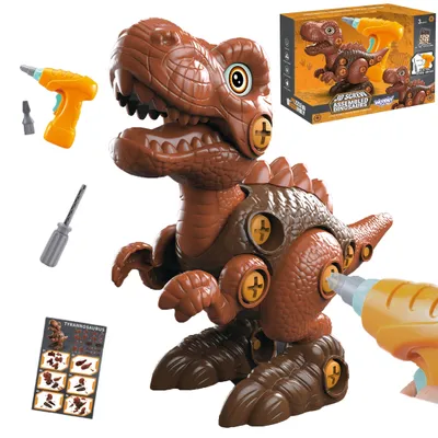 Produktbild von Woopie - WOOPIE Dinosaurier für gedrehten Bausatz + Bohrer 31tlg.