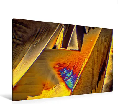 Produktbild von Calvendo Textil-Leinwand 120 cm x 80 cm quer Surreale Farbwelten - Zitronensäure, Schenckenberg Dieter; 7456355