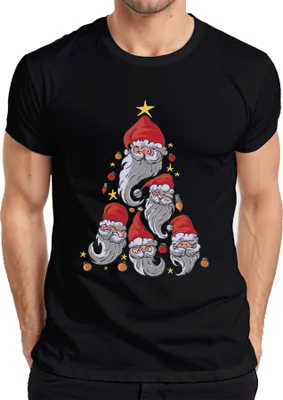 Produktbild von Gnome Weihnachtsbaum Elfen Schweden Wichtel - Weihnachten Weihnachtsgeschenk Christmas Herren T-Shirt, Schwarz, L