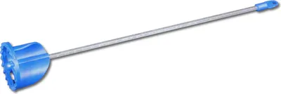 Produktbild von Farbrührer mit Kunststoffkopf gezackt, 6-Kant-Schaft verzinkt 80x500mm