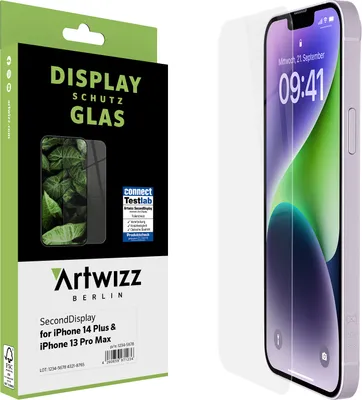 Produktbild von Artwizz SecondDisplay Apple iPhone 13 Pro Max Displayschutz transparent