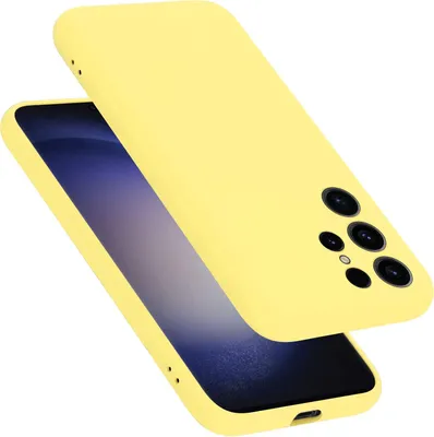 Produktbild von Cadorabo Hülle für Samsung Galaxy S23 ULTRA Hülle Silikon Handyhülle Case aus flüssigem Silikon, Kratzfeste und stoßfeste Schutzhülle für Samsung Galaxy S23 ULTRA