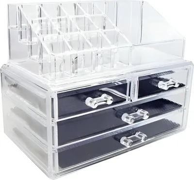 Immagine prodotto di Verk 15444 Organizzatore cosmetico trasparente L