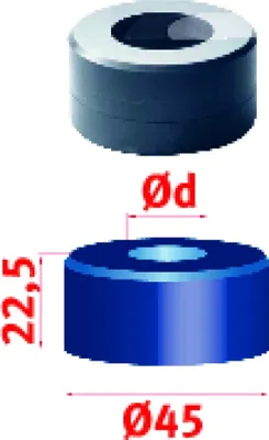 Obrázek produktu pro Metallkraft kruhová matrice č. 45, Ø 17,2 mm, 3889317,2