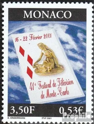 Produktbild von Briefmarken Monaco 2001 Mi 2547 (kompl.Ausg.) postfrisch Fernsehfestival