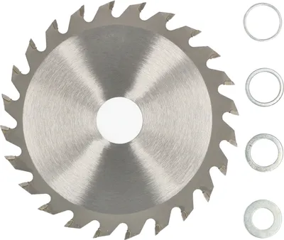 Immagine prodotto di KOTARBAU® Lama in metallo duro per il taglio del legno 24 denti Ø 115 mm + anelli di riduzione