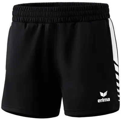 Produktbild von erima Six Wings Worker Shorts schwarz/weiß 44