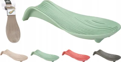 Produktbild von Löffelablage aus Kunststoff/Silikon 28 cm, Löffelhalter für Kochlöffel Kelle Spatel, 1 Stk.