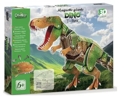 Image de Crealign Maquette de dinosaure en cartons