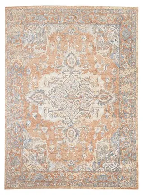Produktbild von Waschbarer Teppich - Nova Medaillon Terra