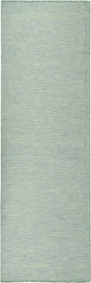 Produktbild von Outdoor-Teppich Flachgewebe 80x250 cm Türkis