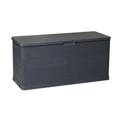 Produktbild von Toomax Woodys Aufbewahrungsbox 280 L, Kunststoff, Graphit, Z0164R0--4100
