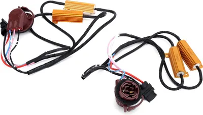 Produktbild von 2 Stück 3157A LED-Decoder 50 W Lastwiderstand Blitzfehlerfreier Unterdrücker für Auto-Scheinwerfer-Nebelscheinwerfer