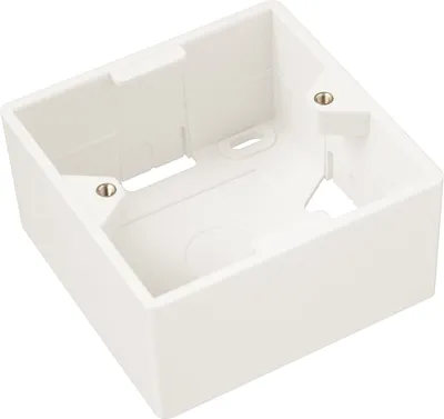 Obrázek produktu pro Krabice/box na omítku pro zásuvky SX9-x-y-z-WH SX9-0-WH bílý