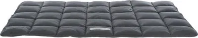 Image de Matelas pour Chien TRIXIE Farello, Peluche et Tissu, 70 × 55 cm, Blanc-Gris/Gris