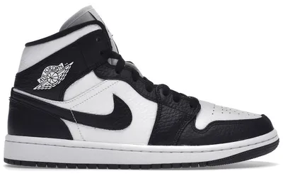 Produktbild von Jordan 1 Mid Split Black White (Women's) - EU 40.5