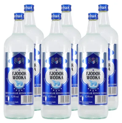 Produktbild von Fjodor Wodka (6 x 1,0L)