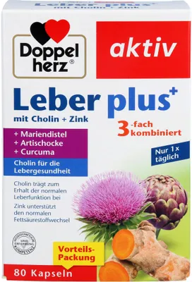 Obrázek produktu pro Doppelherz Játra plus kapsle 80 kapslí