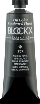 Produktbild von Blockx 3x Ölfarbe, Marsschwarz - Tube 35ml - Marsschwarz 213375BXC