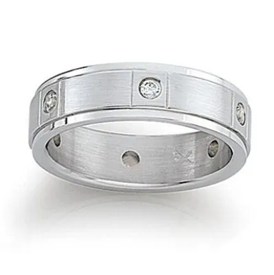 Produktbild von GooiX Damen Ring Edelstahl 444-2071 mit Zirkonia Größe 52 W 16,6