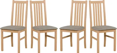 Produktbild von LeafDesign Esszimmerstühle Holz - Stuhl Buche Massiv - Stühle Esszimmer - Holzstuhl - Esstischstühle -Küchenstühle -Stuhl ONTIKA 1 (4er Set)