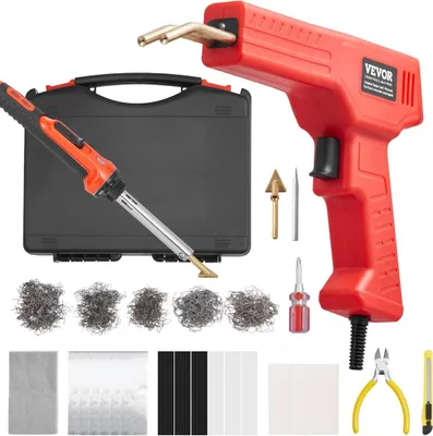 Produktbild von Plastic Welder Kit 100W Plastic Welder Gun and Iron 1000 Staples&60 Rods
