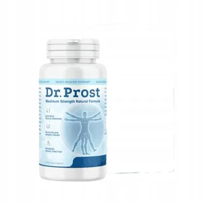 Immagine prodotto di Dr Prost (30 capsule) - Supporto completo per la salute della prostata e dell'uomo