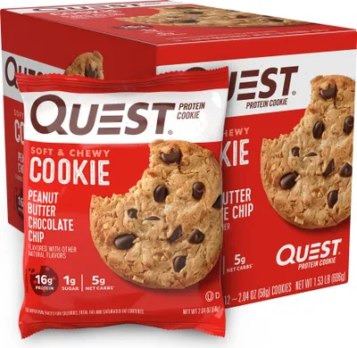 Produktbild von QUEST Nutrition | Quest Protein Cookie - Peanut Butter Chocolate Chip