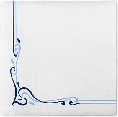 Produktbild von Airlaid Serviette Colour Line in Blau, 40 x 40 cm, 50 Stück - Mank