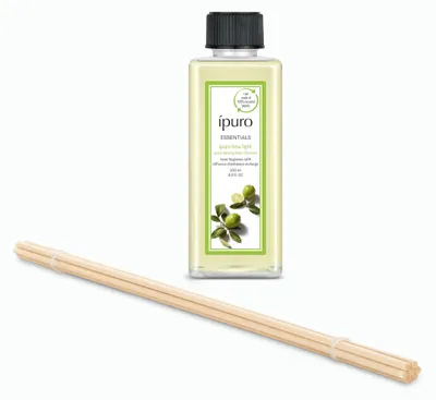 Produktbild von ipuro Essentials Nachfüller LIME LIGHT Raumduft 200 ml - Refill Raumerfrischer m