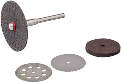 Produktbild von Silverline Trennscheiben, 5-tlg. Satz Schaft: 3,1 mm