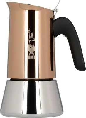 Produktbild von Edelstahl Moka 4 Tassen Kocher Venus Induktion
