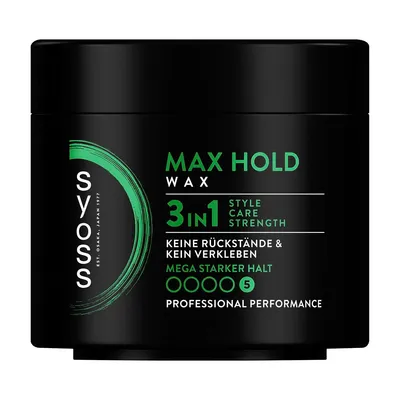 Produktbild von Syoss Wax Max Hold Haarstyling Gel Stylingcreme und Wachs 150ml
