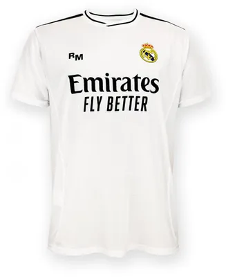 Produktbild von Real Madrid Home Trikot Saison 24/25, Weiß, 6 Years, Replik Shirt Mit Offizielle